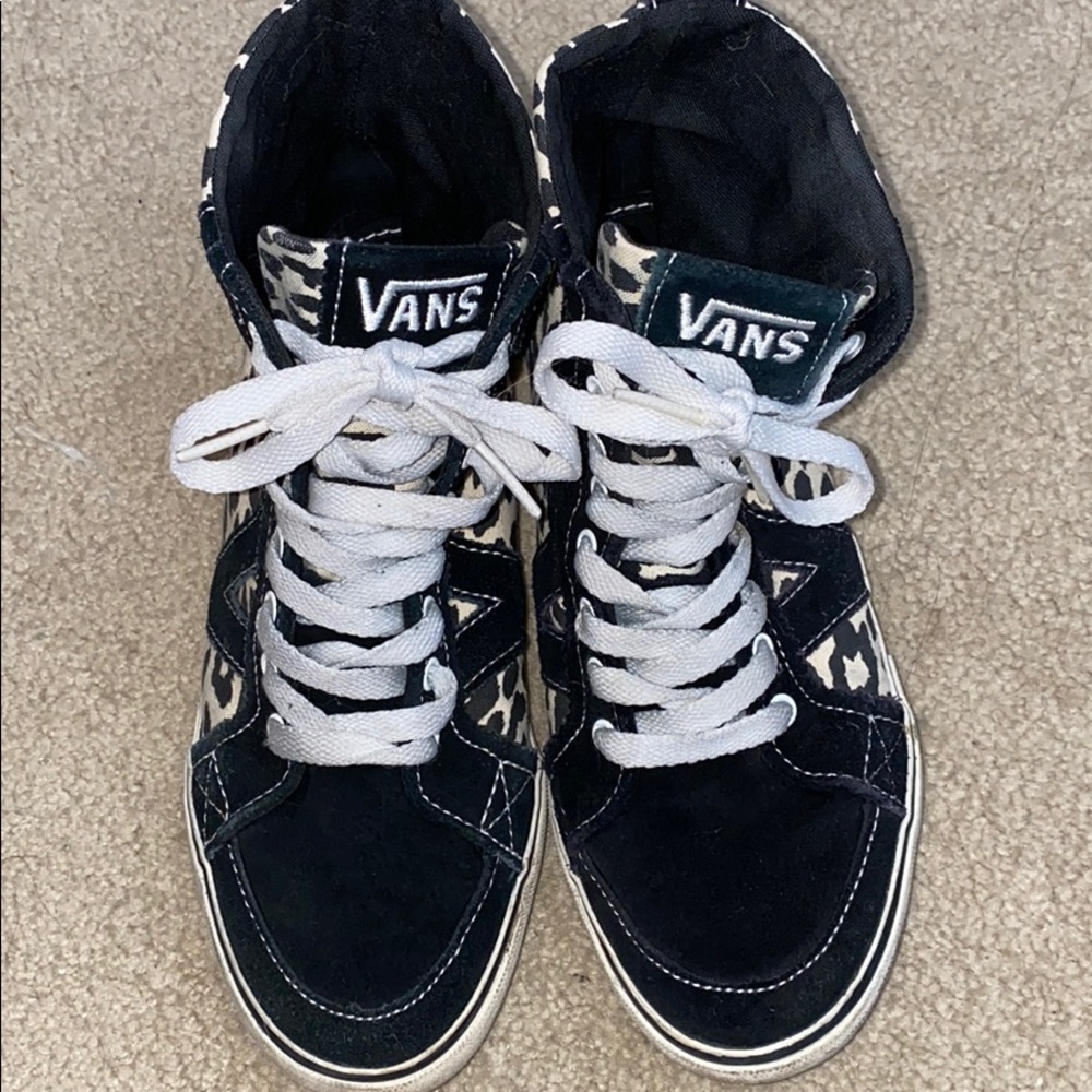 Vans Tory Hi Womens Leather Canvas Hi-Top - Picture 2 of 5